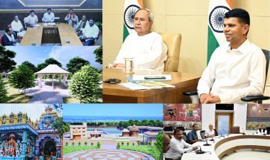 ମା ଭଗବତୀ, ମା ମଙ୍ଗଳା ଓ ମା ଉଗ୍ରତାରାଙ୍କ ପୀଠର ମାଷ୍ଟର ପ୍ଲାନ  ମୁଖ୍ୟମନ୍ତ୍ରୀଙ୍କ ଦ୍ୱାରା ଅନୁମୋଦିତ