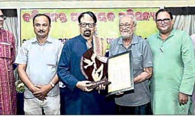 ବରିଷ୍ଠ ସାମ୍ବାଦିକ ପ୍ରଶାନ୍ତ ପଟ୍ଟନାୟକଙ୍କୁ ଅନନ୍ତ ପଟ୍ଟନାୟକ ସୃଜନ ସମ୍ମାନ