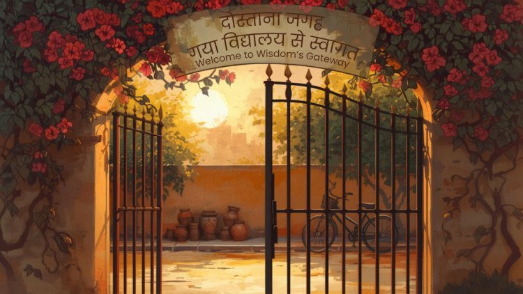 ସ୍କୁଲ ଗେଟ୍ ପୂର୍ବରୁ